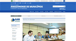 Desktop Screenshot of aam.org.br