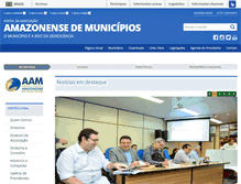 Tablet Screenshot of aam.org.br